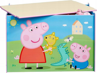 Pepa Pig - Peppa hrudník kontajner pre hračkárske drevo