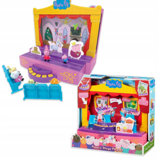 Pepa Pig - Peppa ošípané veľké divadlo scéna Peppy Peppy O