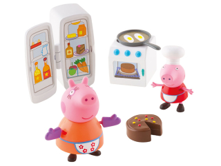Pepa Pig - Peppa ošípaná Kuchynská Peppy a 2 Obrázky 6148
