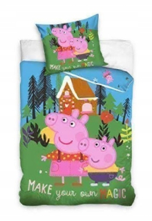Pepa Pig - Peppa ošípané Set bavlna 140x200 cm
