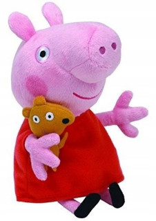 Pepa Pig - Peppa prasa s priateľom 35cm Mascot TM Hračky