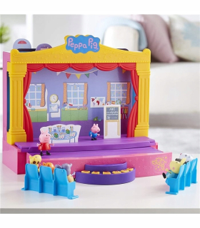 Pepa Pig - Scéna Peppa ošípaných pre vystúpenia a 2 figúrky