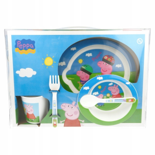 Pepa Pig - Peppa ošípané raňajky nastaviť mikrovlnnú rúru
