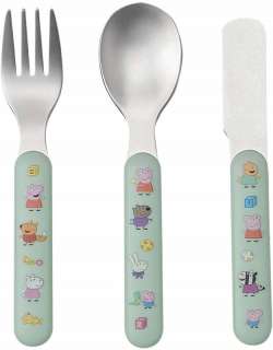 Pepa Pig - Peppa ošípané príbory Knife Petit Jour Paris