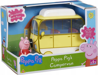 Pepa Pig - Ošípané ošípané autobus kemping figúrka
