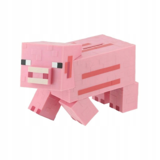 MINECRAFT  - Prasiatko pre deti veľké minecraft