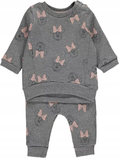 Minnie Mouse - Grey Dresik Dress Mouse Minnie 3-6m