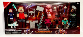 MINECRAFT  - Skeleton Big Set minecraft Obrázok 5 ks.