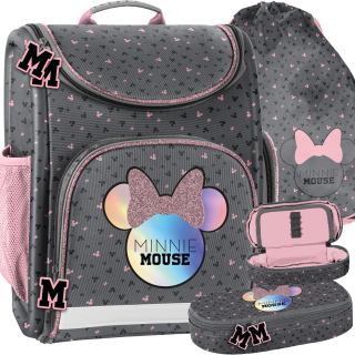 Aktovka školská taška - Školská Satchel Mouse Minnie pre dievčatá