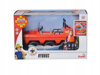 Požiarnik Sam  - Hydrausné off-cestné auto s figurínom. Hasič sam.
