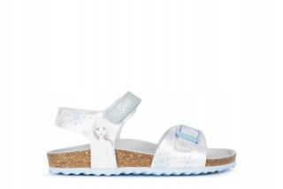 Elsa Frozen - Geox J158mc White / Sky Elsa Sandále