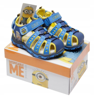 Mimoni - Sandále pre Velcro Minionki Promotion -38%