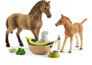 Pepa Pig - Schleich 42432 Zest Kôň + žriebä
