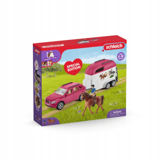 Schleich Auto s prívesom 72223