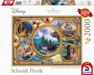 Popoluška - Schmidt 2000 Disney Mermaid Ariel Cinderella Alads