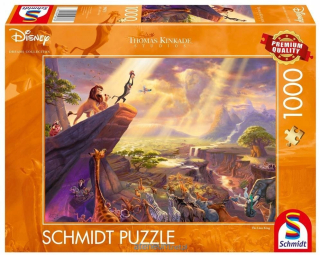 Leví kráľ - Schmidt Puzzle PQ 1000 Kráľ Lev Disney Lion King M