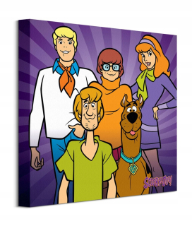 Scooby Doo - Scooby Doo Team Team Canvasfotografia 40x40cm