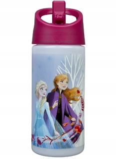 Elsa Frozen - Scolo fľaša Bidon so Słomkou FRODEN II 400ML