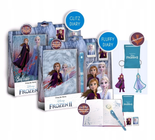 Elsa Frozen - Tajný denník mrazenej krajiny ľadu s perom