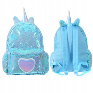 Detský batoh - Sequin Bathpack Cartoon Schoolbag Veľký CA CA