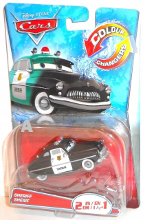 McQueen - Shefiff Sheref Cars Cars Cars - Zmení farbu