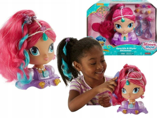 Fisher Price Shimmer a Shine Hlava na Úpravu