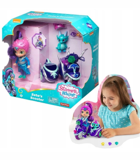 Shimmer a Shine - Shimmer a lesk Hračka s rozprávkovým skúterom vozidla Dragon