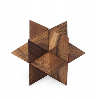 Shooting Star - drevené 3D puzzle