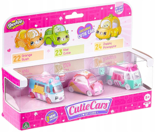McQueen - ShopKins Cutie Cars - blister 3 auto