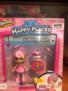 Shopkins - ShopKins Šťastné miesta Slumber Medvedík Party