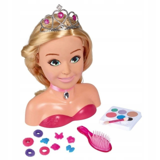 STEFFI bábika - Simba vedúci princeznej pre vlasový styling a mak