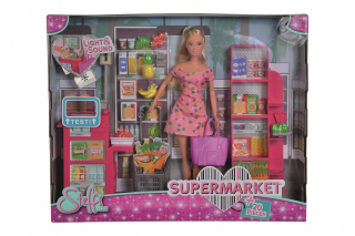 STEFFI bábika - Simba - Steffi bábika v supermarkete