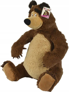 Rozprávkový plyšák - Simba Masha a medveď maskot 50 cm