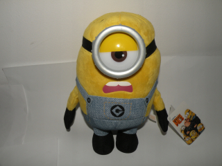 Mimoni  - Simba Minionki Stuart Mascot 25 cm okulárne