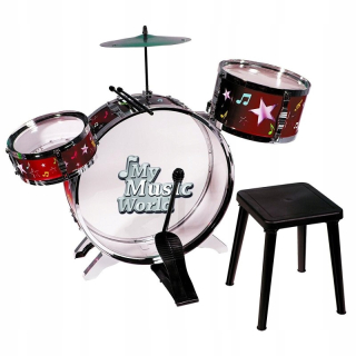 STEFFI bábika - Simba Drums Drum Kit Werle School