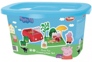 Pepa Pig - Simba PlayBig čerpadlo Klocks Peppa na pikniku
