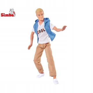STEFFI bábika - Simba steffi bábika kevin v módne blond vlasy oblečenie