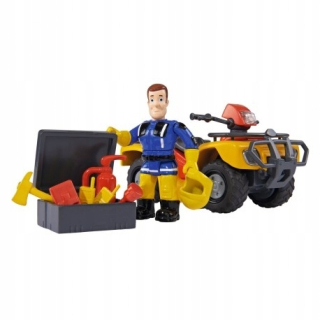 Požiarnik Sam  - Simba Firefighter Sam Quad Merkúr s obrázkom
