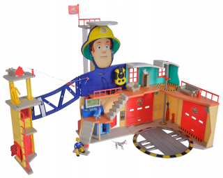Požiarnik Sam  - Simba Fireman Sam Fire Station XXL Fugurka