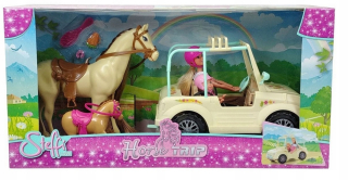 STEFFI bábika - Simba Kit Steffi Horse Adventure 466-3354