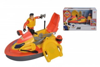 Požiarnik Sam  - JUNO SCOOTER S FIGURINE, HASEFIGHTER SAM (109251048038