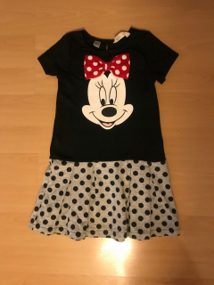 Minnie Mouse - Roztomilé nové šaty z H & M R.122 / 128