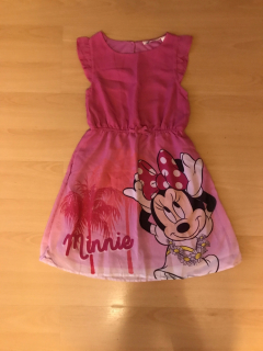 Minnie Mouse - Roztomilý nový H & M šaty. R.128