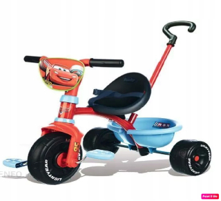 McQueen - SMOBY 444241 Bicykel Cars Cars Zigzak sa pohybovať