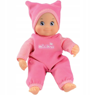 STEFFI bábika - Smoby bábika mikikiss bozky ružové plyšové