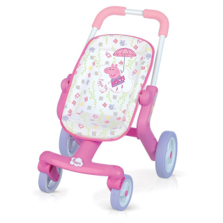 Pepa Pig - SMOBY PEPPA kočík pre bábiky 7600251206
