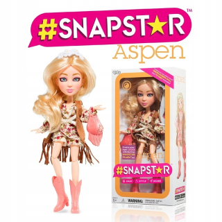 SnapStar Bábiky - Snapstar bábika aspen snapchat