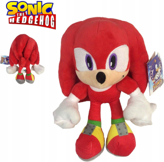 SONIC hračky - Sonic Pluszak cca. 29 cm červená maskot