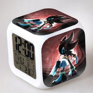SONIC hračky - Sonic the Hedgehog Budík LED chvosty mojej byliny