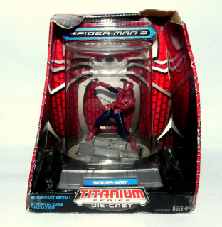 SPIDERMAN - Spider-Man 3 Figurín Titanium Series Metal Unikátny